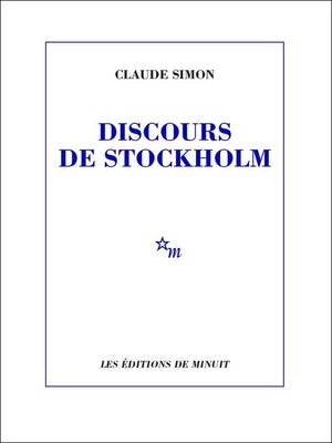 cover image of Discours de Stockholm